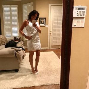 Laundry by Shelli Segal White Dress